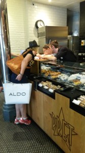 Alessia and Alessandro, going the extra mile, in helping a lost visitor with directions to places in the area